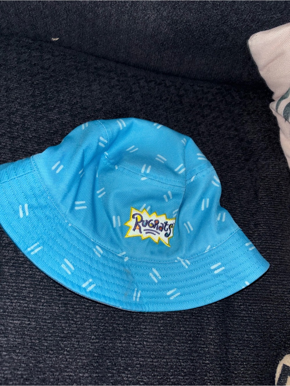 Rugrats Raptor Reversable Tie Dye Bucket Hat